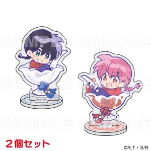 Ranma½: Splash! Chibi Acrylic Stand - Ranma Saotome (Set of 2) [Team Entertainment]