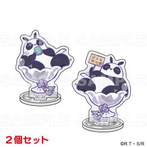 Ranma½: Splash! Chibi Acrylic Stand - Genma Saotome (Set of 2) [Team Entertainment]