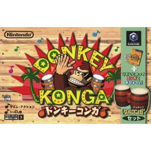 Donkey Konga + Drum Controller [NGC - used good condition]