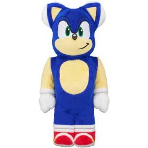 BE@RBRICK / BEARBRICK: 400% - Sonic the Hedgehog - Sonic - Costume Ver. (Limited Edition) [Medicom Toy]