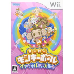 Super Monkey Ball - Uki Uki Party Daishuugou / Banana Blitz [Wii - Used Good Condition]