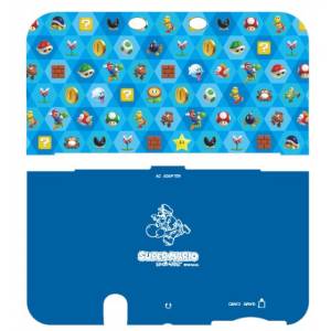 New Nintendo 3DS LL / XL - Soft Cover - Super Mario (Blue) [Used / Loose]