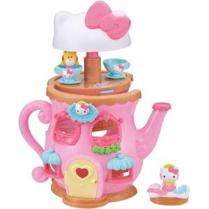 Sanrio Characters: Hello Kitty Kitchen Playset - Cafe Transformation! Secret Teapot! [Bandai]
