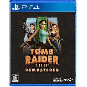 Tomb Raider I-III Remastered Starring Lara Croft [PS4 - Used Good Condition]