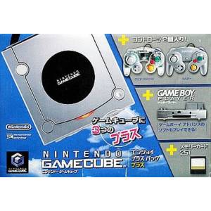 Game Cube Enjoy Plus Pack Plus - Silver (Summer 2004) [Used Good Condition]