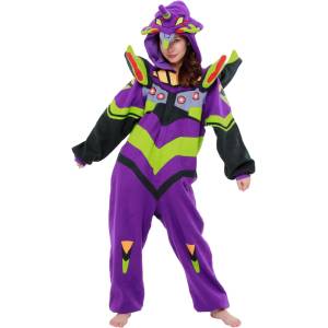 Neon Genesis Evangelion: Fleece Kigurumi - Unit 01 (Renewal Ver.) [SAZAC]