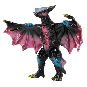 Middle Size Series GAMERA 4th Edition: Gyaos (Retro Black Ver.) [CCPJapan]