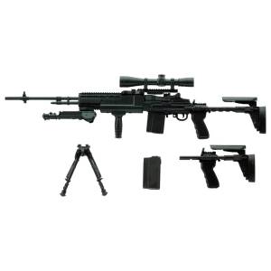 Little Armory: (LA062) M14EBR-RI Type (Plastic Model) (Reissue) 1/12 [Tomytec]
