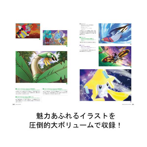 Pokemon Card Game Art Collection Artbook Nin Nin Gamecom