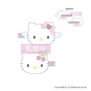 Sanrio Characters: Hello Kitty Multi-Purpose Plush Clip (Set of 2) - Lovely Frill Ver. (Angel & Cherry) [NIC]