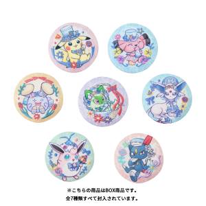 Pokémon: Botanical Easter - Embroidered Badge Collection (7 Packs Box) (Limited Edition) [The Pokémon Company]