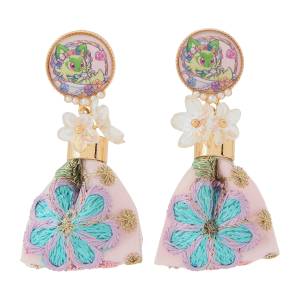 Pokémon: Botanical Easter - Sprigatito Earrings (Surgical Stainless Steel) [The Pokémon Company]