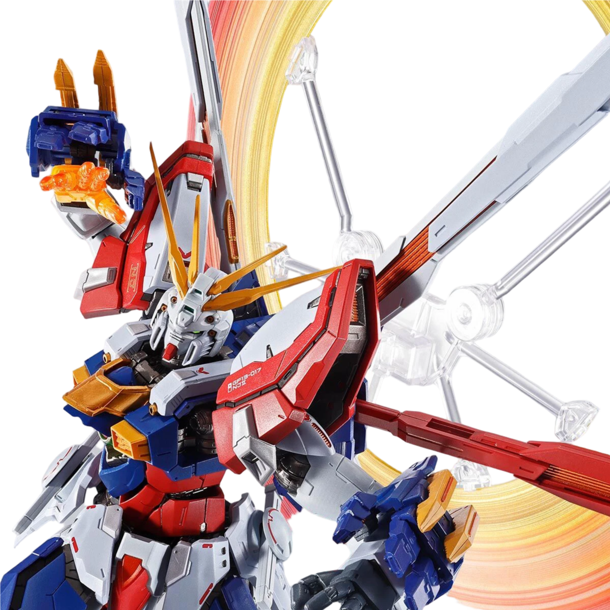 Metal Build: Mobile Fighter G Gundam - God Gundam / Burning Gundam (Limited Edition) [Bandai Spirits]