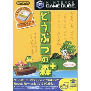 Doubutsu no Mori Plus / Animal Crossing + carte mémoire [NGC - occasion BE]