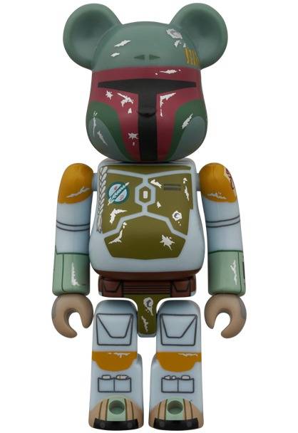 BE@RBRICK × STAR WARS BOBA FETT 100% & 400% BAPE ABC CAMO