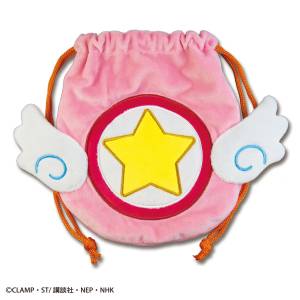 Cardcaptor Sakura: Plush Drawstring Bag (Star Key Ver.) [Toshin Pack]