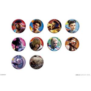 Street Fighter 6: Trading Matte Badges Collection (10 Packs Box) [Canaria]