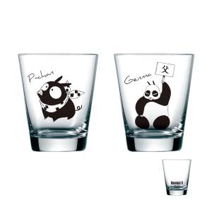 Ranma 1/2: Shot Glass - P-chan & Panda Genma (Set of 2) [Filters & Inks]