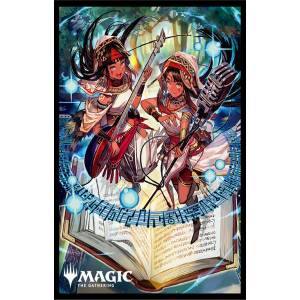 Magic the Gathering: Players Card Sleeves - Foundation - Contemplation (Matte Finish) (72 Sleeves) [Ensky]