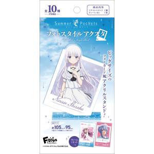 Shokugan: Summer Pockets - Photo-Style Acrylic Stand Gum (10 Packs Box) (Candy Toy) [F-Toys]