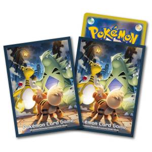 Pokémon Card Game: Deck Shield - Growlithe, Ampharos & Tyranitar (64 Sleeves) [ACCESSORY]