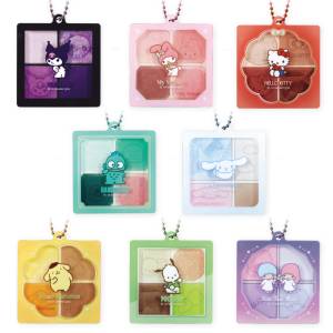 Sanrio Characters: Eyeshadow Style Keychain (8 Packs Box) [Yamano Shigyo]