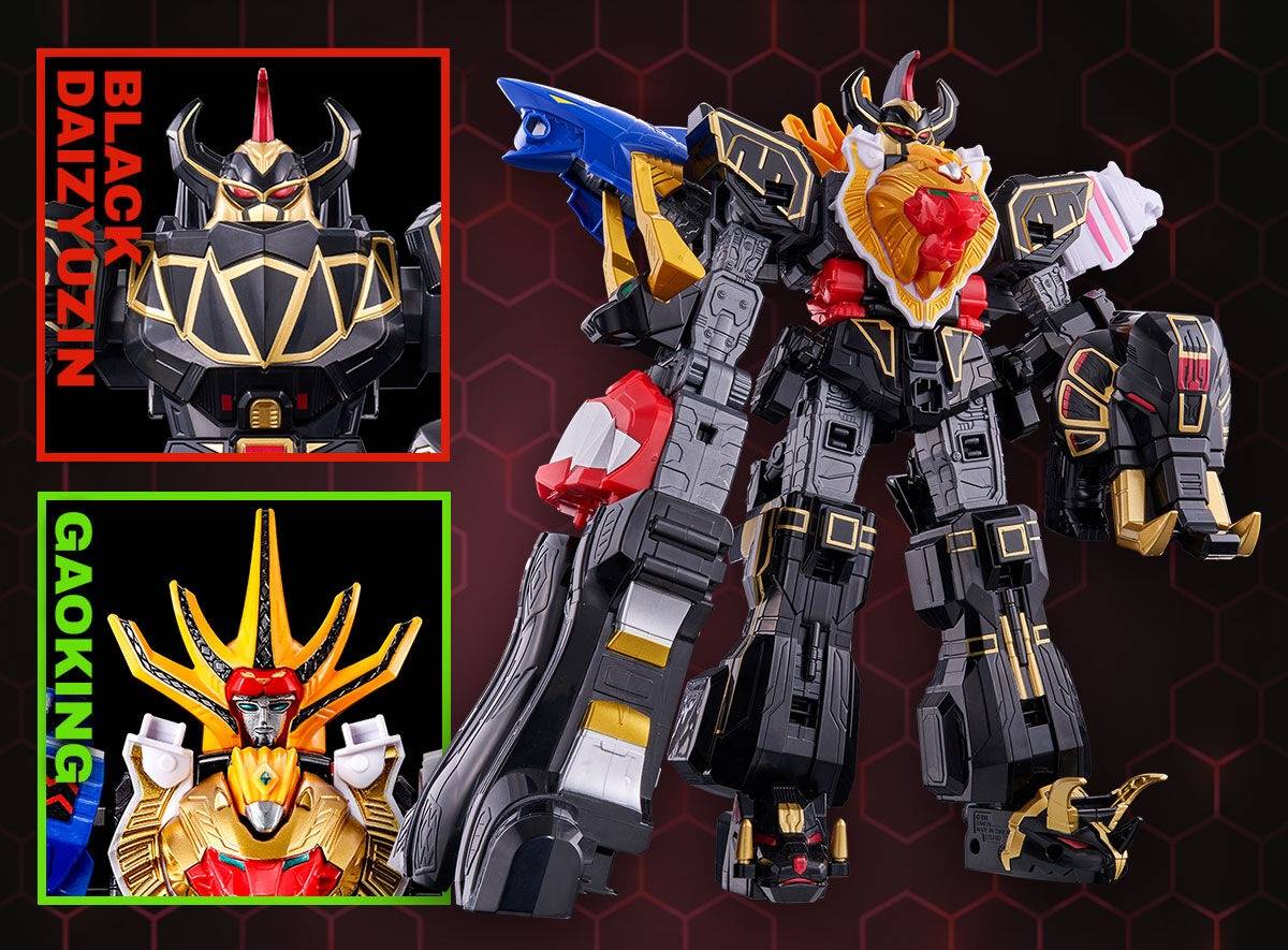 DXROBO UNIVERSE: Kyoryu Sentai Zyuranger - Black Daizyujin