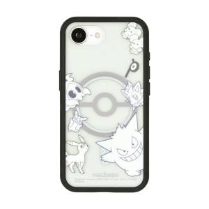 Pokémon: IIIIfit MagSafe iPhone Case - Black (iPhone16e) [The Pokemon Company]