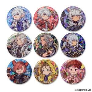 Final Fantasy XIV: Character Can Badge Collection (9 Packs / Box) [Square Enix]