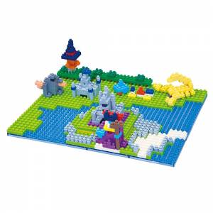 Nanoblock: Dragon Quest - Radatomu Castle/The Dragonlord's Castle (470 Pieces) [Square Enix]