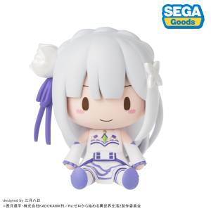 S-Fire: Re:Zero Starting Life in Another World - Fuwa Puchi SD Figure - Emilia [SEGA Fave]