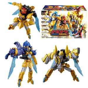 Shokugan: Minipla 01- No.1 Sentai Gozyuger - Tega Sword Set (Leon Buster & Tyranno Hammer) [Bandai]