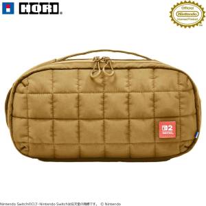 Nintendo Switch 2: Quilted Medium Pouch (Beige) [Hori]