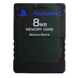 Memory Card 8MB - Zen Black [PS2 - Used / Loose]