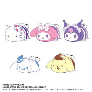 Milky x Sanrio Characters: Potekoro - Plush Mascot Collection (5 Packs Box) [Max Limited]