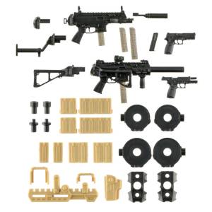 Little Armory: (LA-MD02) Megami Device Equipment Set & SMG 1/12 [Tomytec]