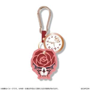 Monster Hunter Wilds: Carabiner Keychain with Leather Charm & Watch - [Capcom]