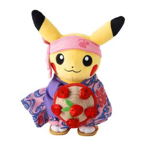 Pokémon: Plush Toy - Pikachu (Hanagasa Festival Ver.) (Limited Edition) [The Pokémon Company]
