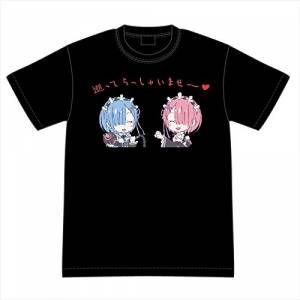 Re:ZERO -Starting Life in Another World- - Ram & Rem no Itterasshaimase T-shirt - L [Goods]