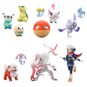 Pokémon Scale World - Hisui Region (10 Packs Box) (Candy Toy) [Bandai]