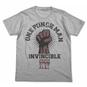 One Punch Man - College T-shirt / HEATHER GRAY - S [Goods]