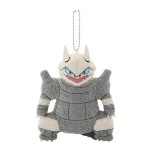 Pokémon: CAVE DWELLER - Plush Mascot Keychain - Aggron (Limited Edition) [The Pokemon Company]