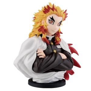 Ichiban Kuji (A Prize): Kimetsu no Yaiba / Demon Slayer - Set Your Heart Ablaze - Kyojuro Rengoku (Art Scale) [2nd Hand]
