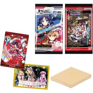 Shokugan: Touhou LostWord - Wafers (20 Packs Box) [Bandai]