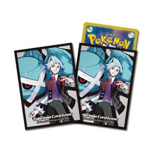 Pokémon Card Game: Deck Shield - Steven Stone & Metagross (Black) (64 Sleeves) (Limited Edition) [ACCESSORY]