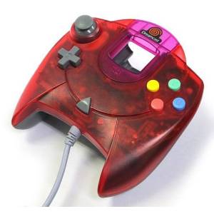 Dreamcast Controller - Claire Red [DC - occasion / loose]