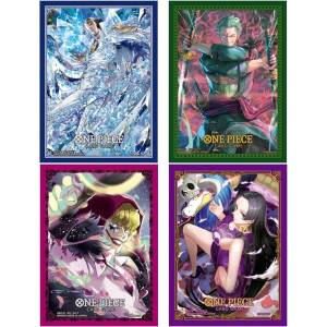 ONE PIECE CARD GAME: Official Card Sleeves Vol.11 (Set of 4) [Bandai]
