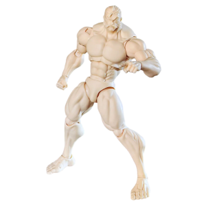 Action Figure: Muscular Male Body - White Skin 1/12 [K-Toys]