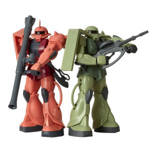 Sound Warrior: Char's Zaku & Mass-Produced Zaku [Plex / Bandai]