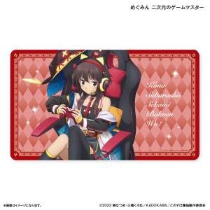 KonoSuba An Explosion on This Wonderful World!: Rubber Desk Mat - Megumin (2D Game Master Ver.) [Culture Entertainment]